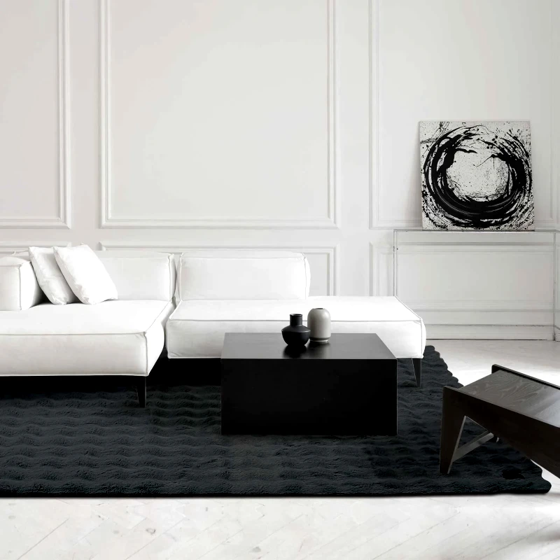 Greenwich Polo Club Χαλί Γούνινο Greenwich Polo Club 3125 Graphite 150x200