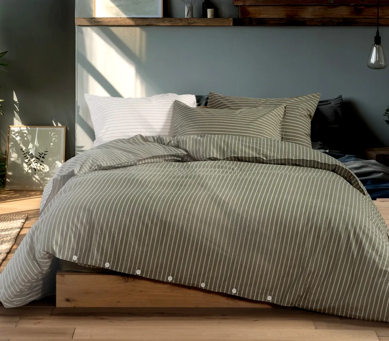 Nef - Nef Σετ Σεντόνια Διπλά 4 Τεμαχίων Nef-Nef Nau Coast Green 200x270