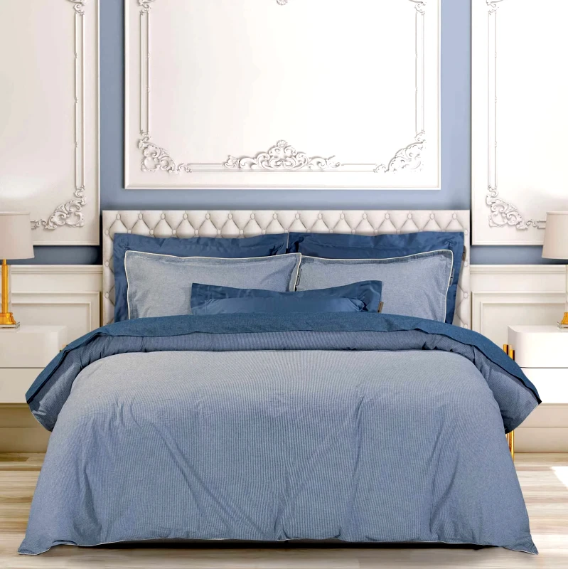 Greenwich Polo Club Σετ Σεντόνια King Size 4 Τεμαχίων Greenwich Polo Club 2294 Blue 250x270