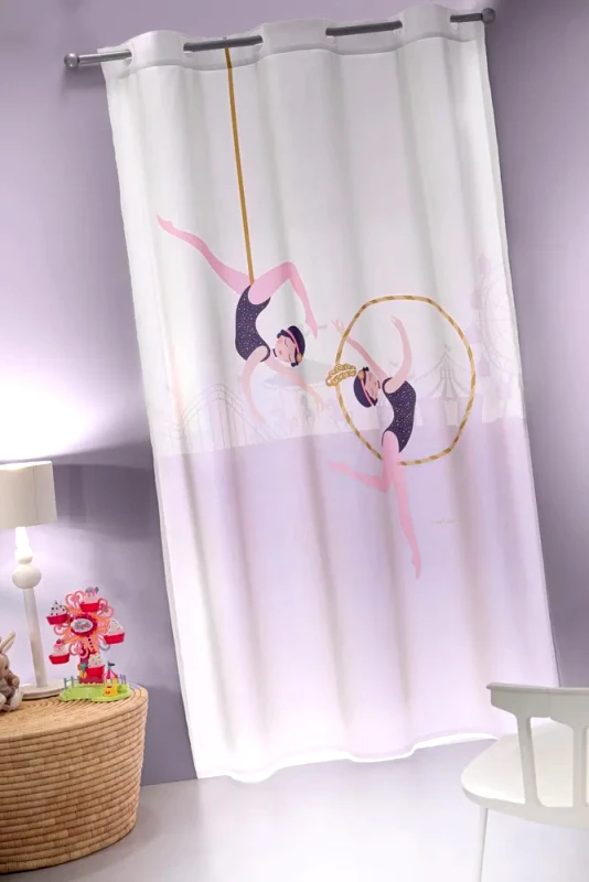 Saint Clair Παιδική Κουρτίνα Saint Clair Soft-Touch Enjoy Pinky 160x240