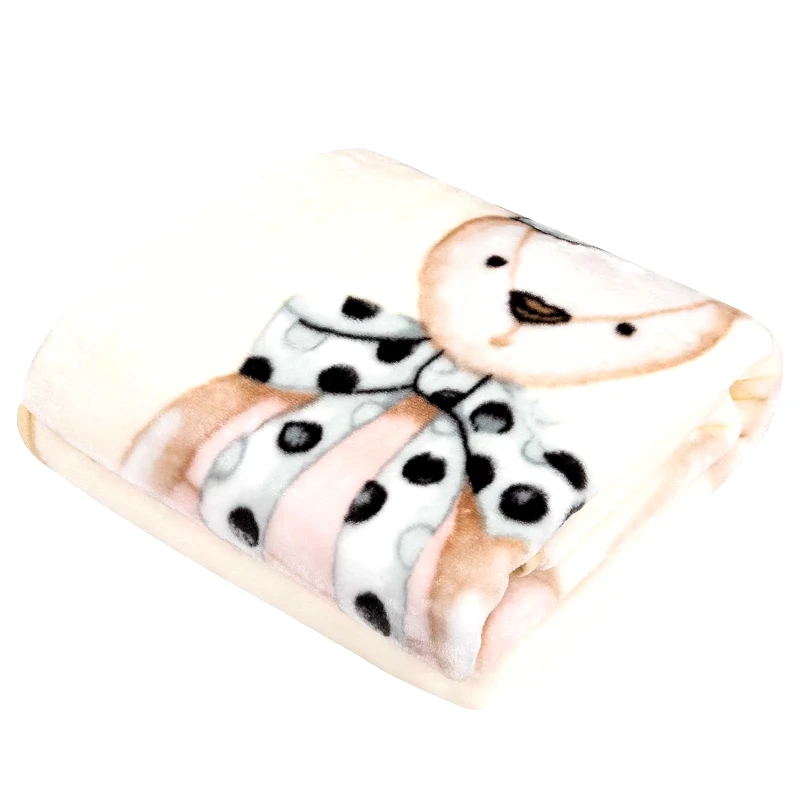 Greenwich Polo Club Κουβέρτα Βελουτέ Κούνιας Greenwich Polo Club 8859 Cream 110x140