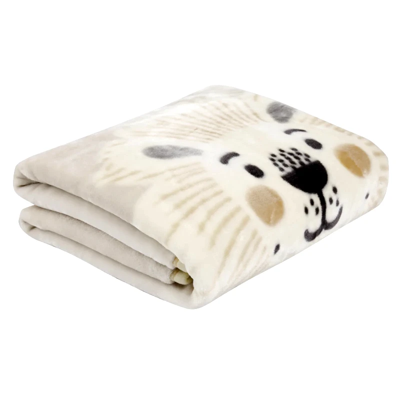 DAS BABY Κουβέρτα Βελουτέ Κούνιας Das Baby 4979 Taupe 110x140
