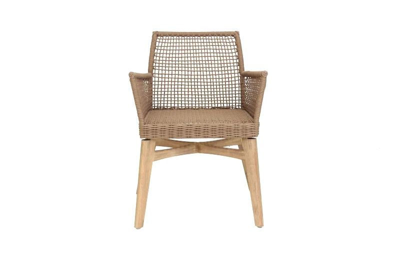 SOULWORKS Καρέκλα Τραπεζαρίας με μπράτσα Thin Air Low Back Latte (61x59x79) Soulworks 0370070