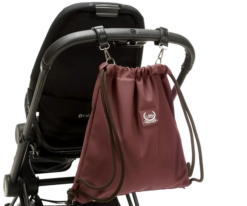 La Millou Tσάντα Backpack Rubber Bag Burgundy