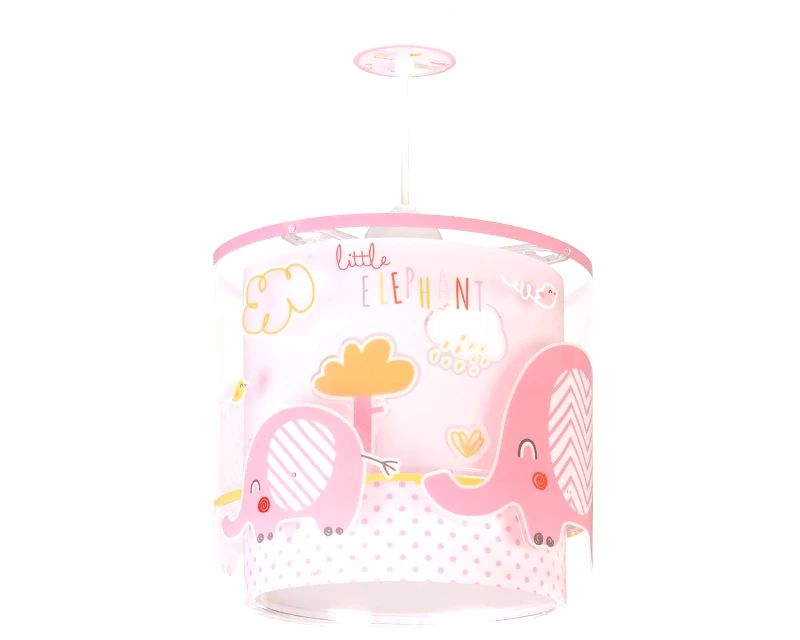 Ango Παιδικό Φωτιστικό Οροφής Ango Little Elephant Pink 61332 S