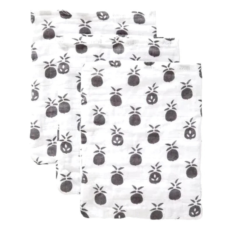 Fresk Σετ Πετσετάκια Πλυσίματος 3 Τεμαχίων Fresk Pineapple FR-F112-58