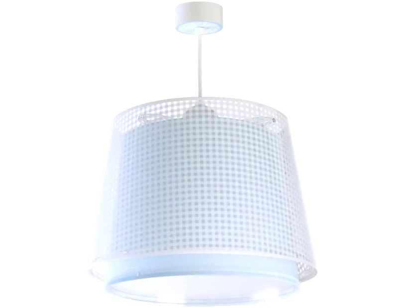 Ango Παιδικό Φωτιστικό Οροφής Μονόφωτο Ango Vichy Blue 80222 T