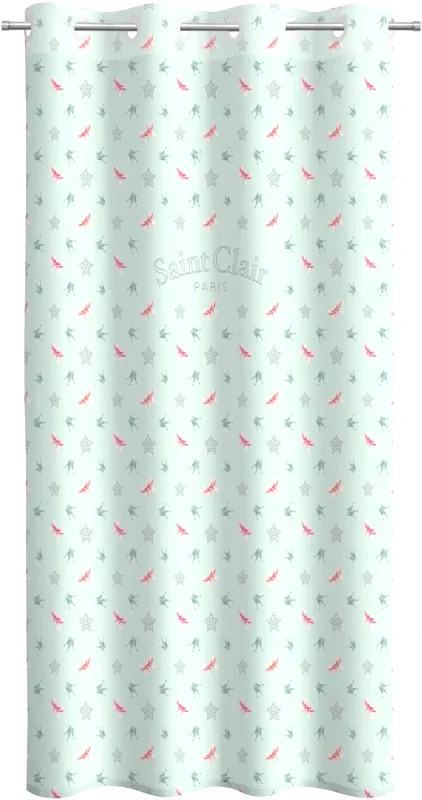 Saint Clair Κουρτίνα Saint Clair Rosie Mint 160x240