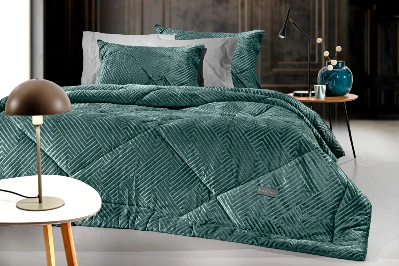 Guy Laroche Πάπλωμα Μονό Guy Laroche York Petrol 160x240