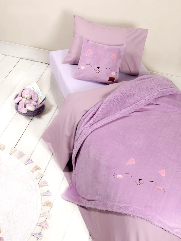 Nima Παιδική Κουβέρτα fleece Μονή Nima Lily 160x220