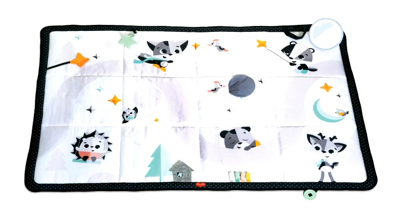 Tiny Love Χαλάκι Δραστηριοτήτων Tiny Love Super Mat Black & White Magic Tales BR73801