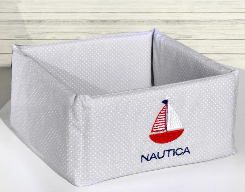 Nautica Καλάθι Καλλυντικών Nautica 935 Γκρι Πουά 25x12