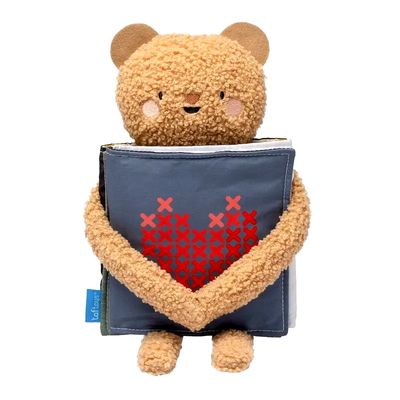 Taf Toys Βιβλίο Δραστηριότητων Υφασμάτινο Taf Toys SnuggleBear Book T-13795