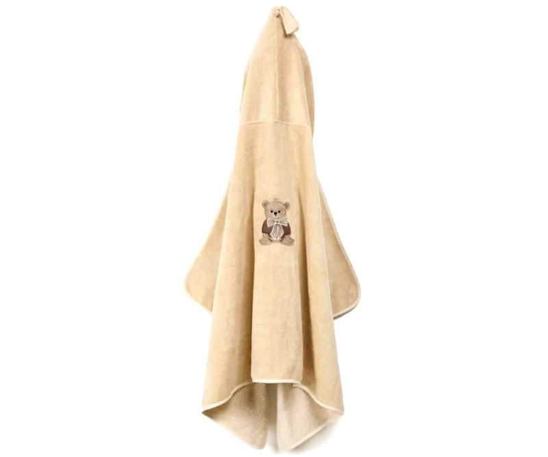 La Millou Πετσέτα Bamboo La Millou Kid Baby Bear Sand 135x70