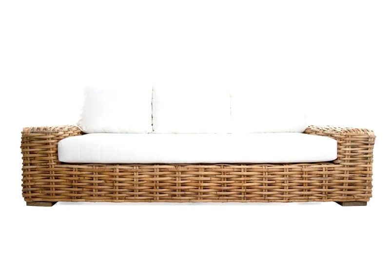 SOULWORKS Καναπές Τριθέσιος Cirebon Natural (215x80x70) Soulworks 0100050