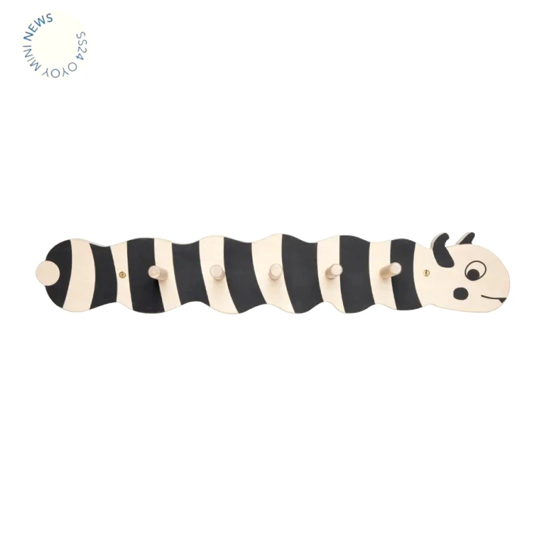 OYOY Mini Ξύλινη Κρεμάστρα Κάμπια Larva - ΟΥΟΥ