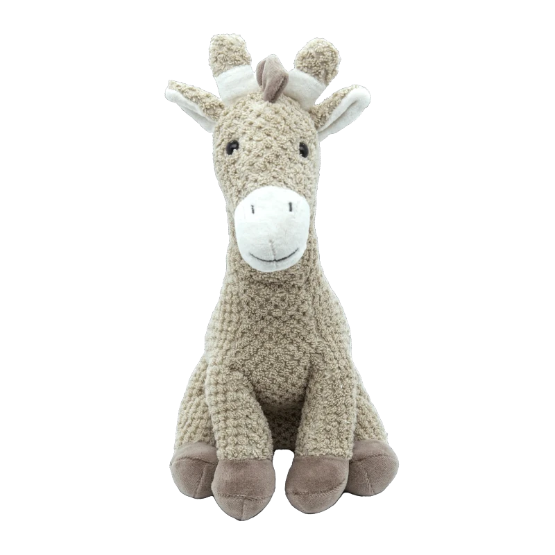 CUTE Λούτρινη Καμηλοπάρδαλη 30cm Organic Cotton Blend - CUTE