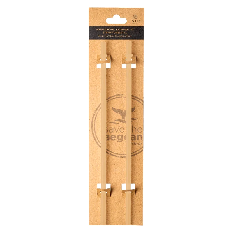 Estia Estia Ανταλλακτικά Καλαμάκια Straw Tumbler Xl 900Ml Spotted Prowl