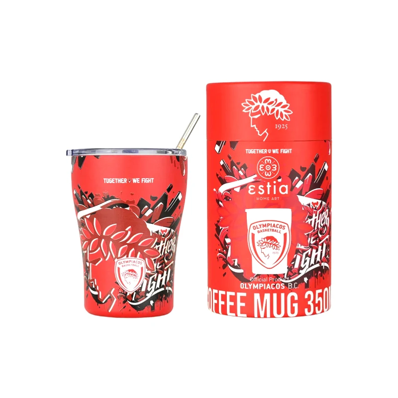 Estia Estia Θερμός Coffee Mug Olympiacos Bc Edition Together We Fight 350Ml