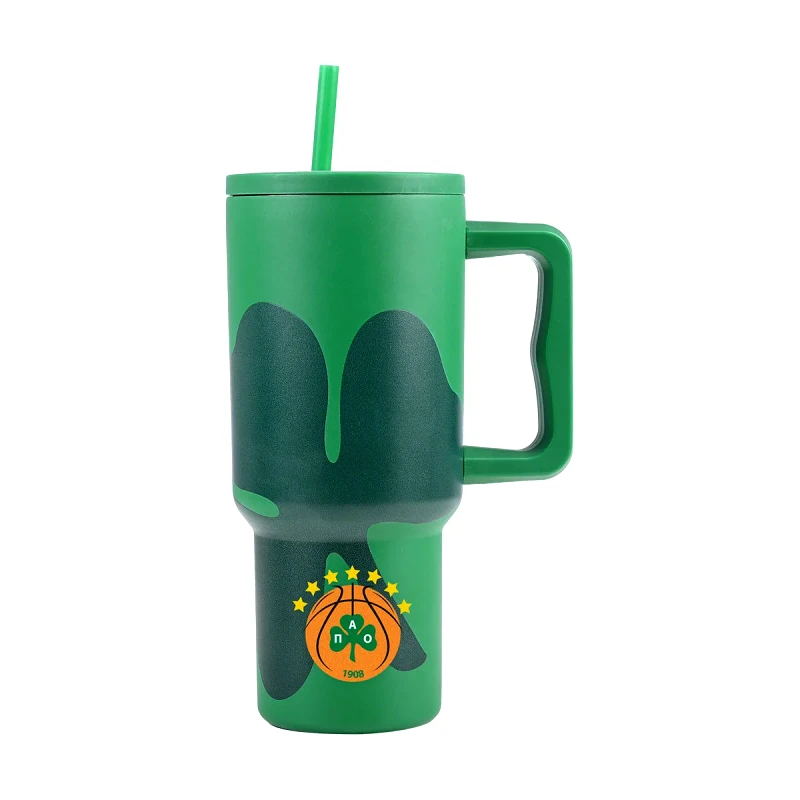 Estia Estia Straw Tumbler Xl Sta 900Ml Panathinaikos Bc