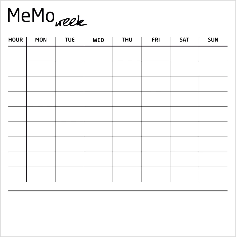 PoliHome Μεταλλική επιφάνεια ντουλαπιού Young Memo week