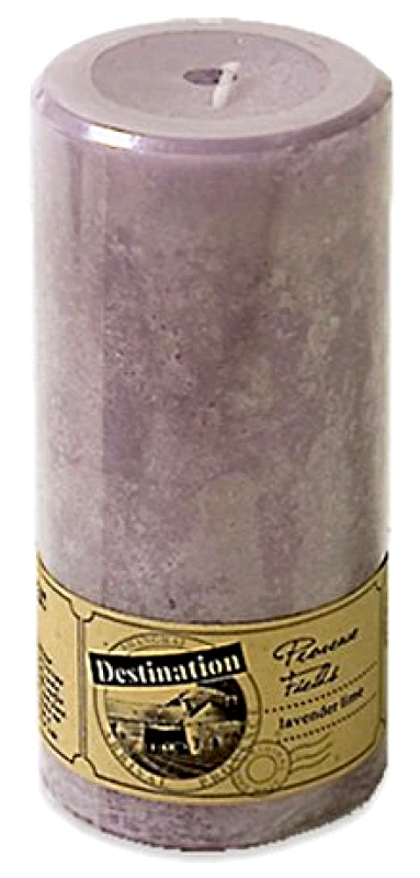 PoliHome Αρωματικό κερί κορμός Lavender Lime 15cm