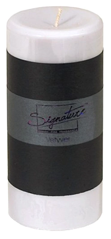 PoliHome Αρωματικό Κερί Σόγιας Signature - Vetyver 15cm