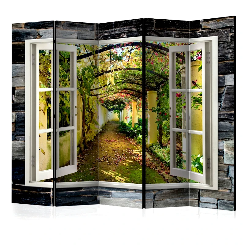 PoliHome Διαχωριστικό με 5 τμήματα - Secret Garden II [Room Dividers] 225x172