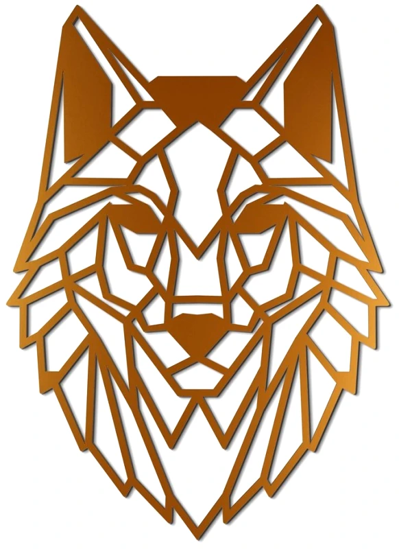 PoliHome Διακοσμητικό τοίχου Wolf