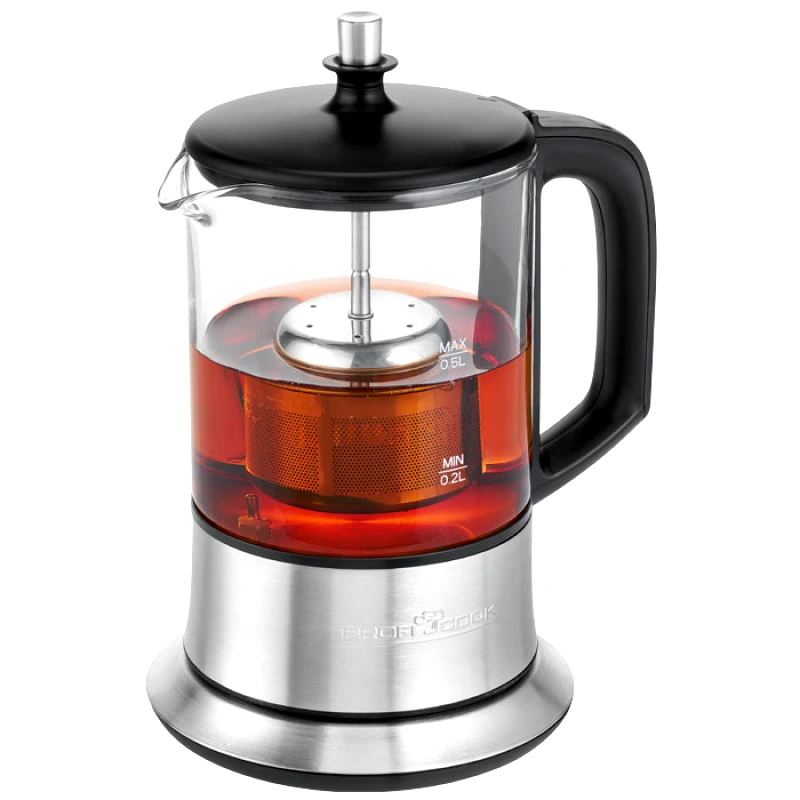 PoliHome Βραστήρας παρασκευαστής τσαγιού Profi Cook PC-TK 1165 2 σε 1