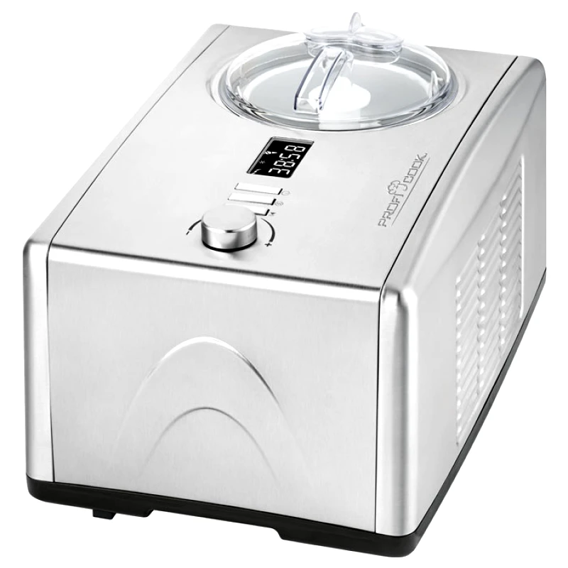 PoliHome Μηχανή παρασκευής Παγωτού Γιαουρτιού Profi Cook PC-ICM 1091 N 2 σε 1
