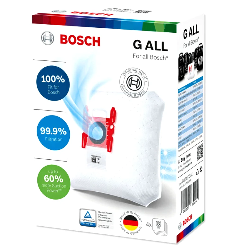 PoliHome Σακούλα για σκούπα Bosch τύπου G Bosch-Siemens BBZ41 FGALL