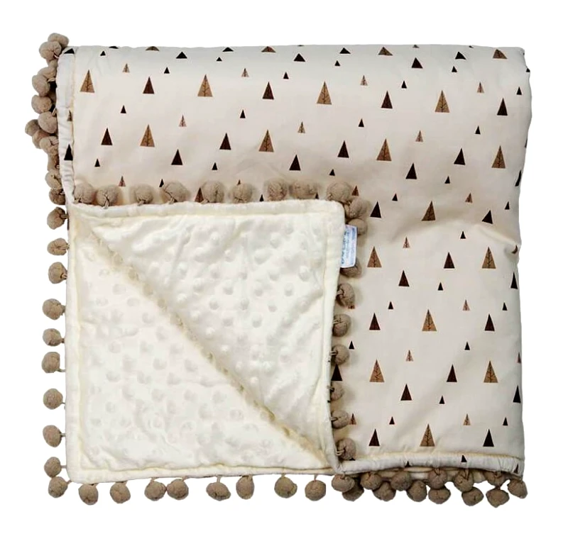PoliHome Κουβέρτα fleece Bebe Stars Fox