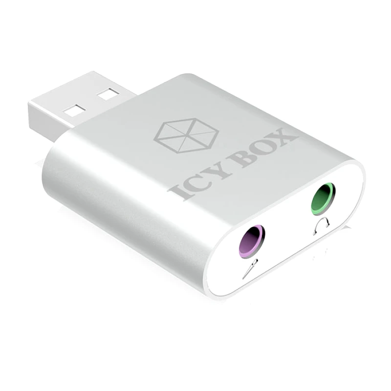 PoliHome Εξωτερική κάρτα ήχου USB 2.0 ICY BOX AC527