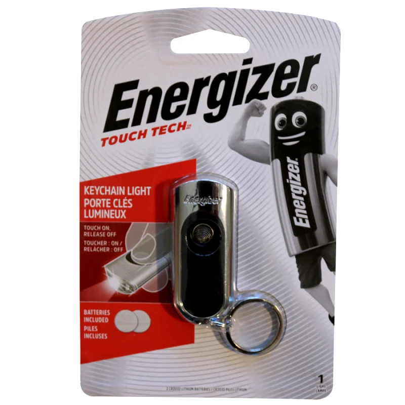 PoliHome Μπρελόκ με φακό LED Energizer Touch tech