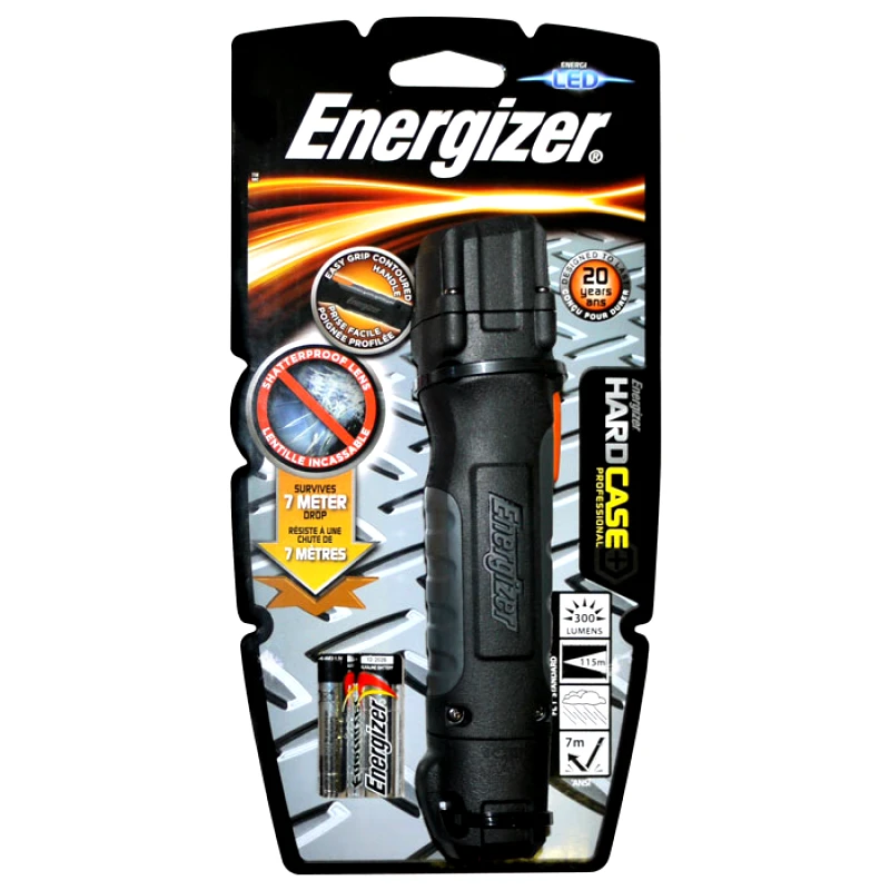 PoliHome Φακός LED Energizer Hardcase pro 2xΑΑ