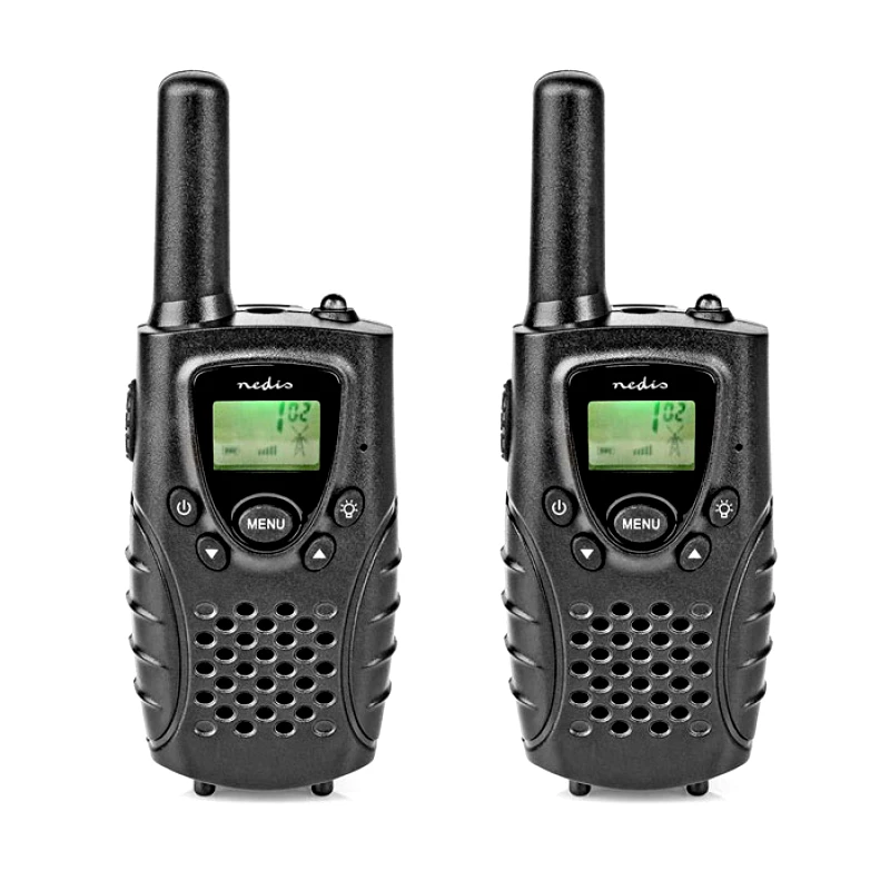 PoliHome Walkie Talkie 8 καναλιών Nedis WLTK0800BK 8km