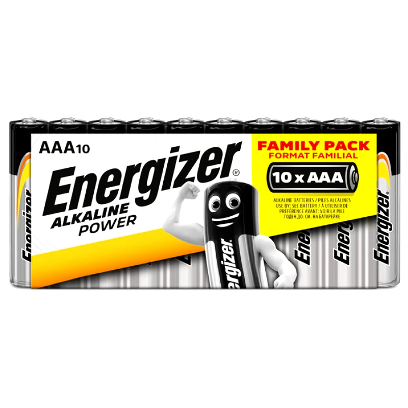 PoliHome Μπαταρίες αλκαλικές Energizer AAA-LR03 1.5V family pack