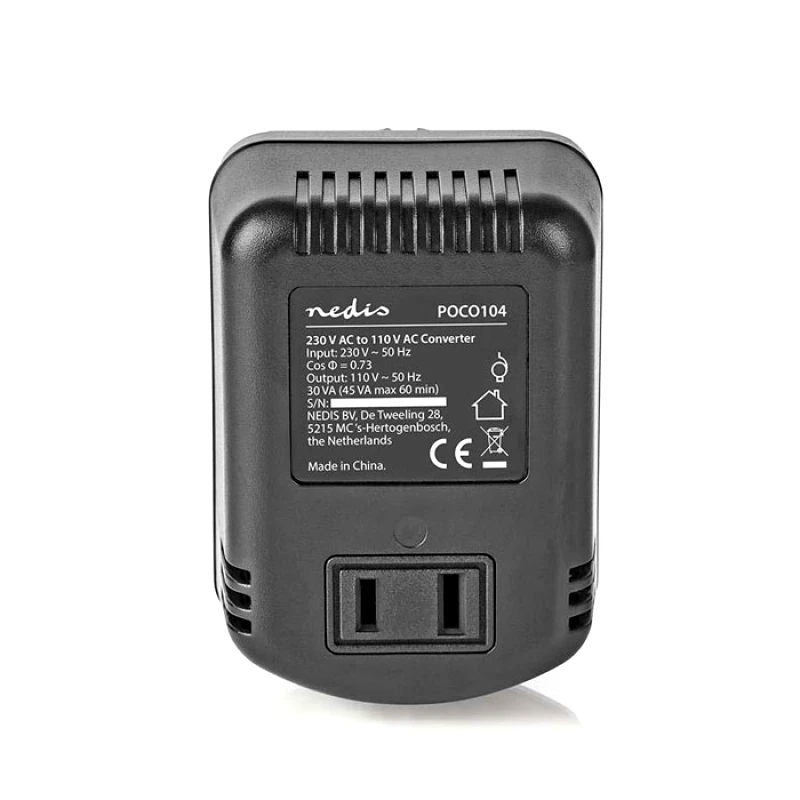 PoliHome Μετατροπέας Nedis POCO104 230 V AC σε 110 V AC