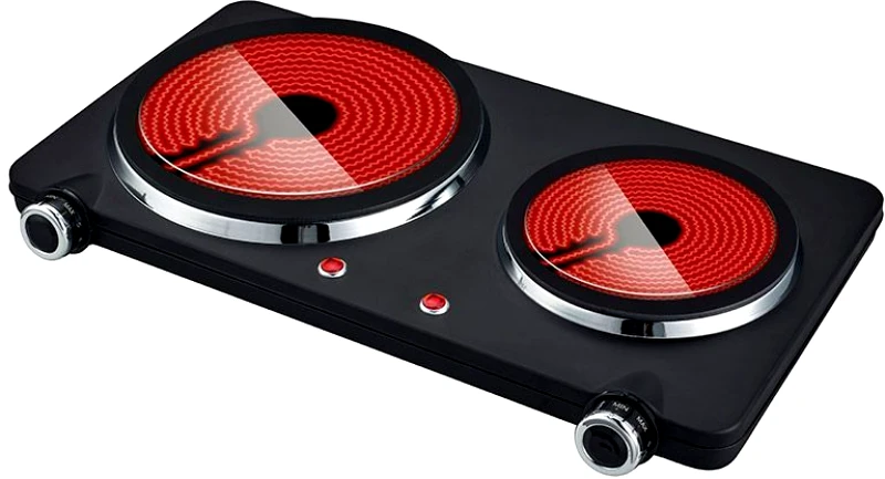 PoliHome Κεραμική εστία διπλή Primo PRCP 1500W