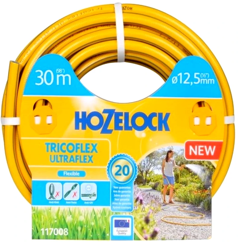 PoliHome Λάστιχο Hozelock Ultraflex 30m 12.5mm