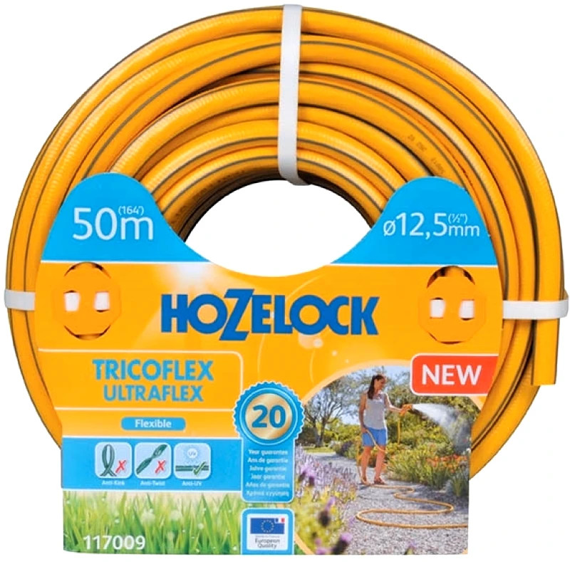PoliHome Λάστιχο Hozelock Ultraflex 50m 12.5mm