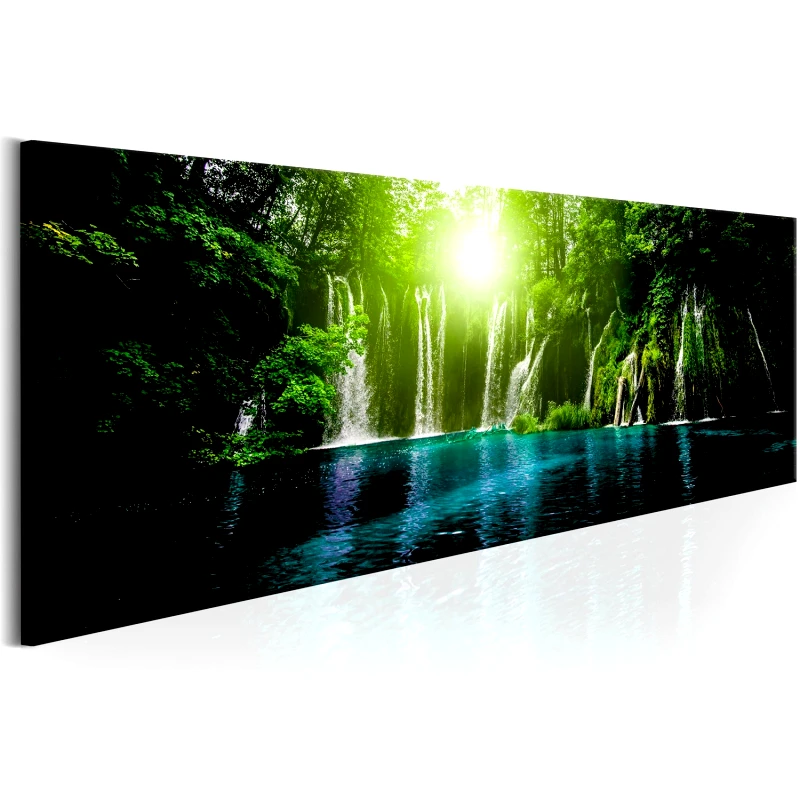 Πίνακας - Sapphire Lake 135x45 φωτογραφία