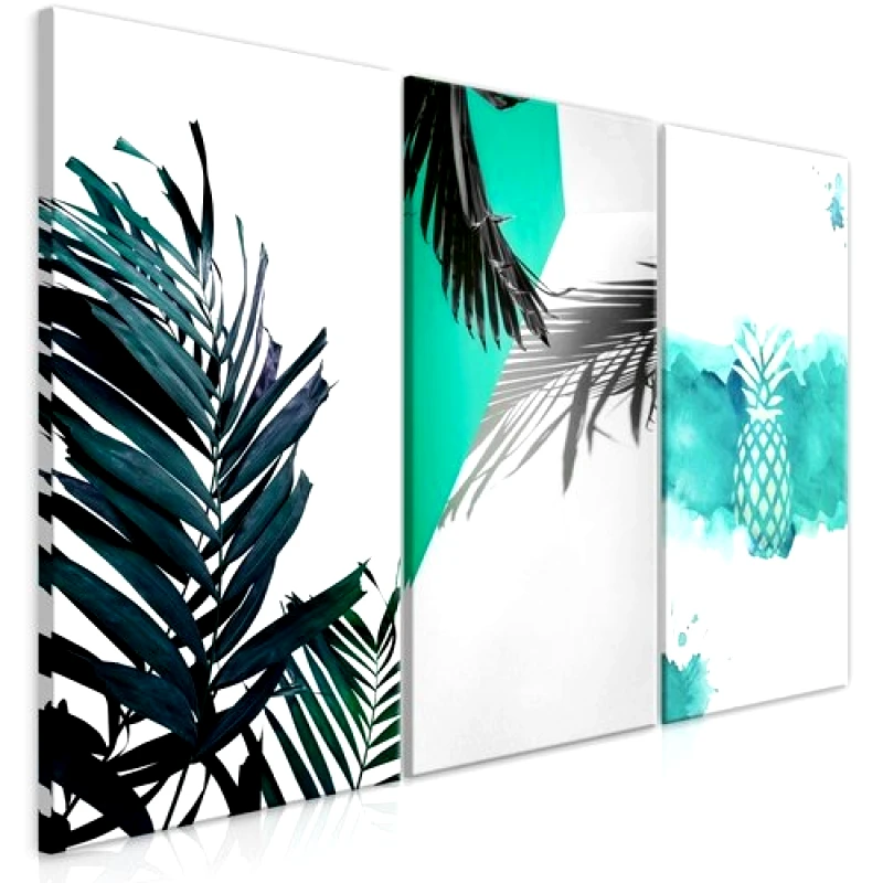 PoliHome Πίνακας - Palm Paradise (3 Parts)
