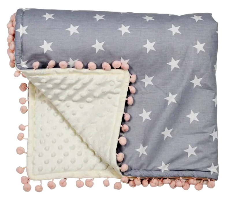 PoliHome Κουβέρτα fleece Bebe Stars Stars