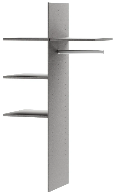 PoliHome Διαχωριστικό ντουλάπας Kennedy με ράφια