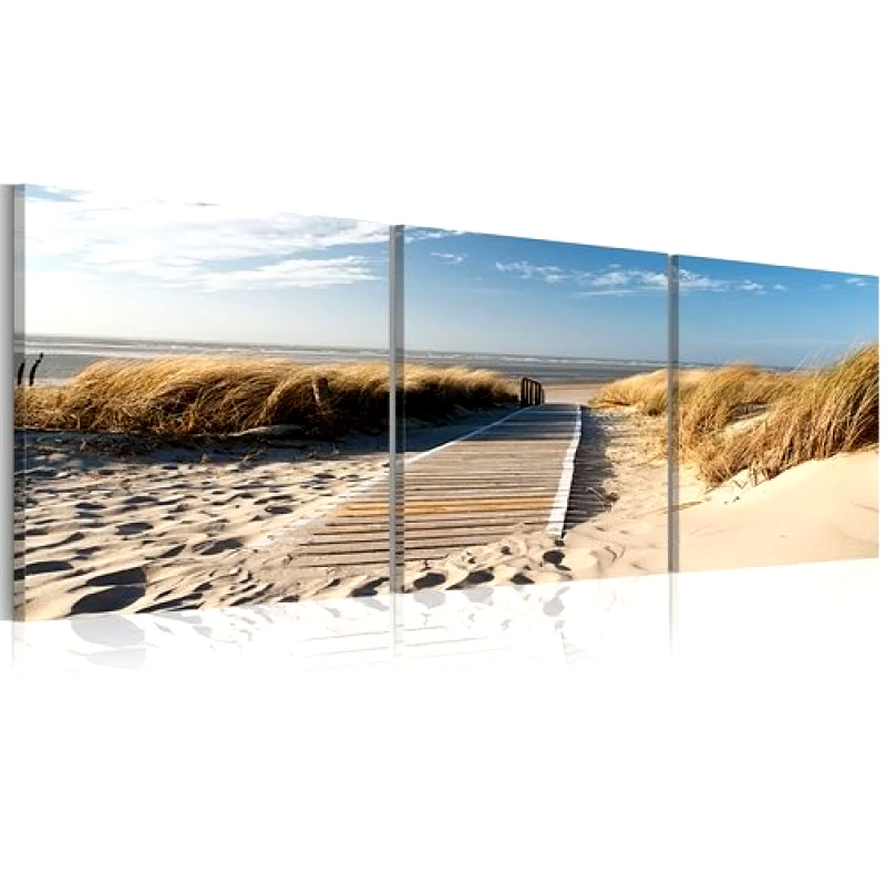 PoliHome Πίνακας - Beach (Triptych)
