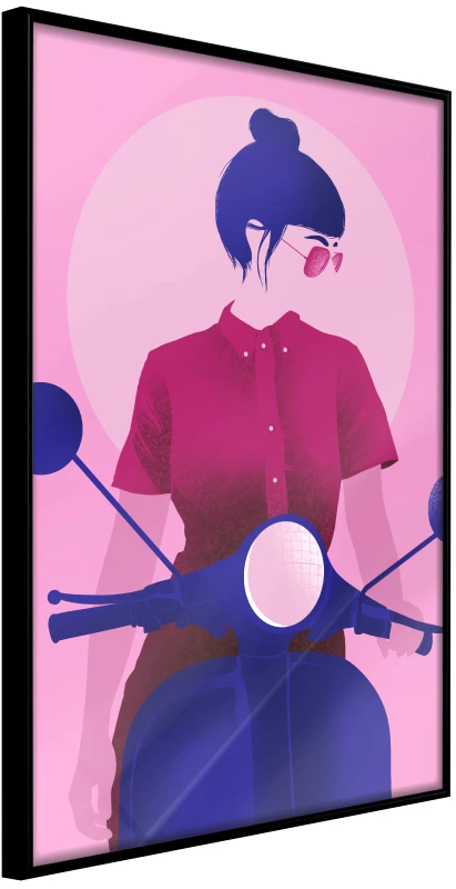 Αφίσα - Independent Girl - 40x60 - Μαύρο - Χωρίς πασπαρτού φωτογραφία