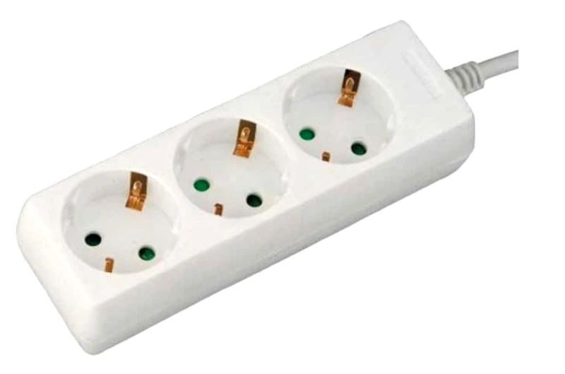 Πολύπριζο Alfaone 3 Θέσεων χωρίς διακόπτη 3Χ1.5mm 1.5m φωτογραφία