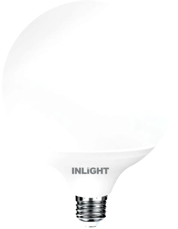 PoliHome Λαμπτήρας LED InLight E27 G95 13W 3000K